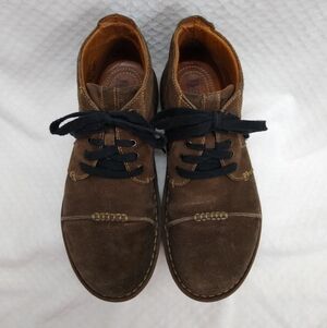 Men's Born "Eldan" Brown Suede Shoes Chukka SZ 10.5